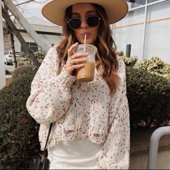 Nwot Wild Honey Soft Knit Confetti 